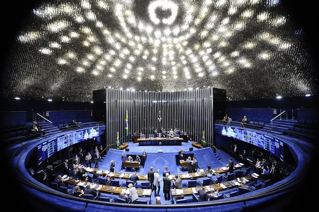 Em cerca de 30 minutos, Senado votou RenovaBio e a MP do Repetro (foto: Senado Federal)