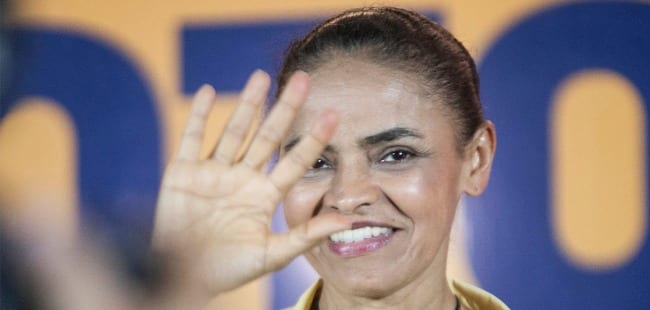 Marina Silva é pré-candidata à presidência pela Rede Sustentabilidade