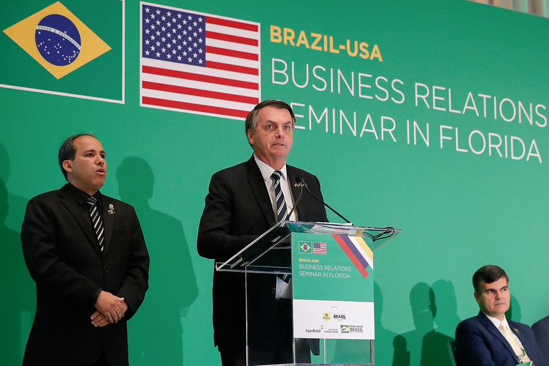 Sessão de Abertura do Seminário Empresarial Brasil-Estados Unidos na Flórida (Alan Santos/PR)